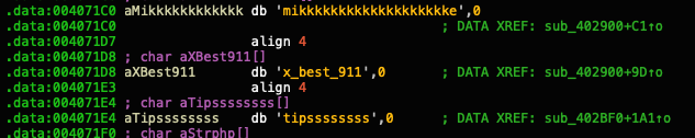 画像15は、数行のコードのスクリーンショットです。ハードコードされているのはx_best_911の文字列です。
